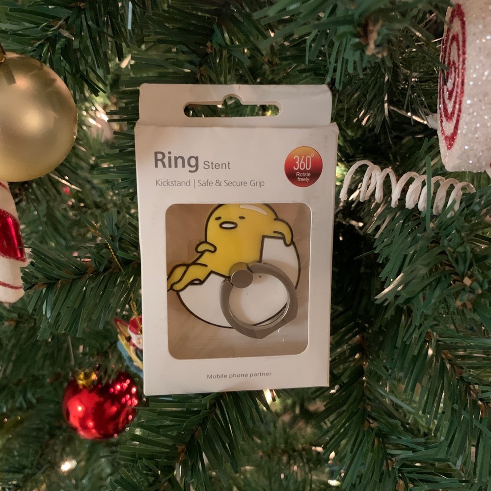 Gudetama phone ring holder
